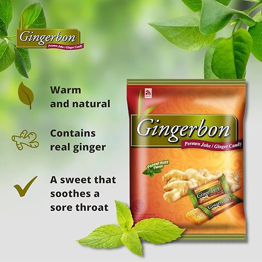 Gingerbon Ingwer-Pfefferminz-Bonbons 125g