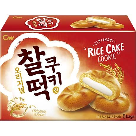 CW Klebreis-Kekse Rice Cake Cookie Original 107,5g (4er-Pack)_MHD