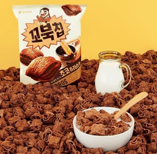 ORION Turtle Chips Choco Churros 80g (4er-Pack)