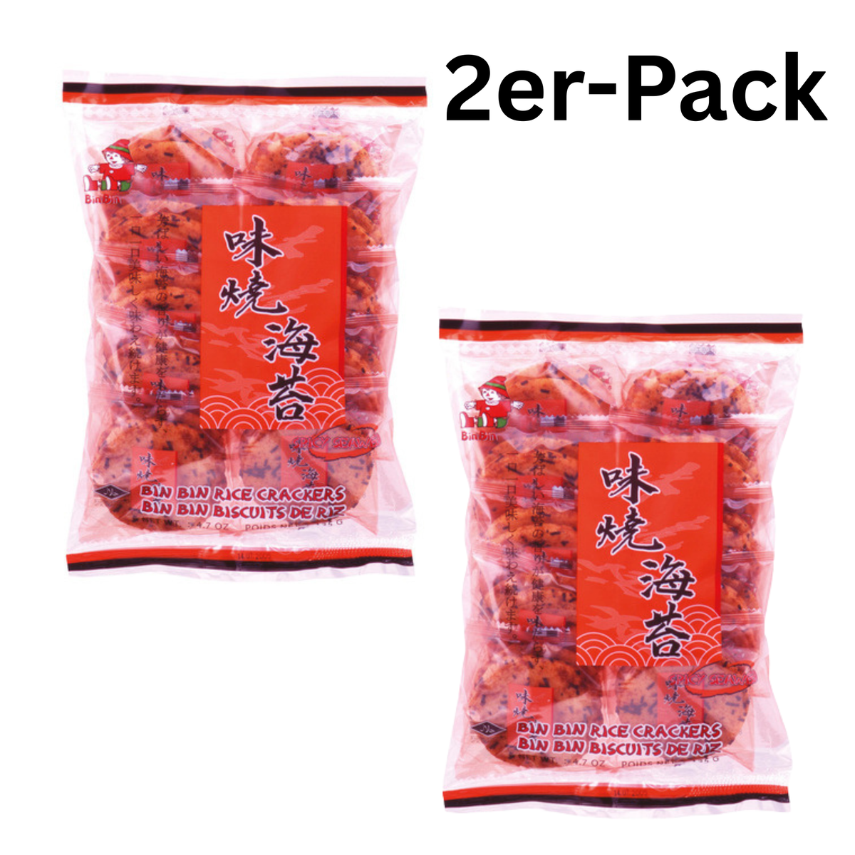 Bin Bin Reiscracker scharfe Seetang 135g