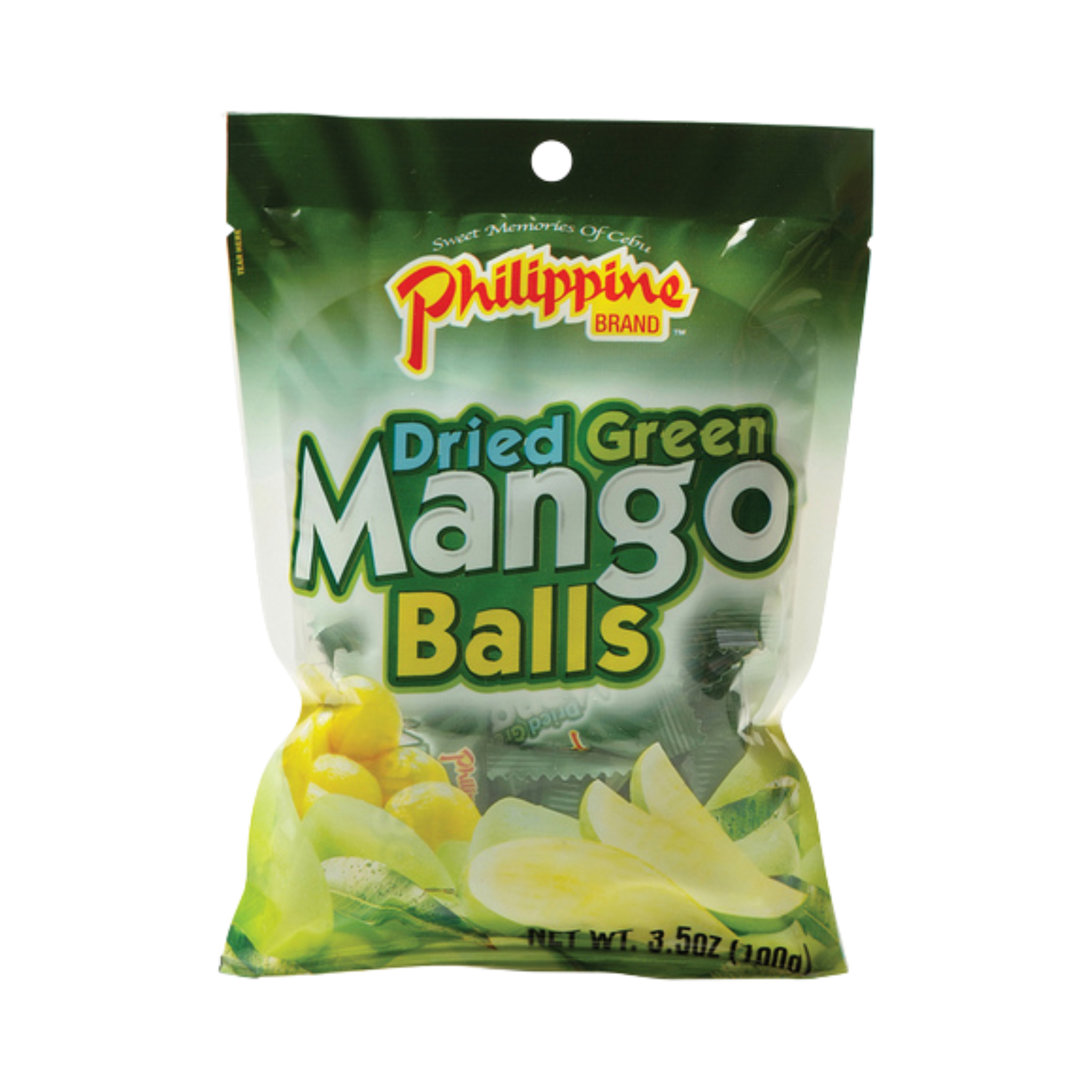 Philippine Brand Getrocknete Grüne Mango Balls 100g (6er-Pack)