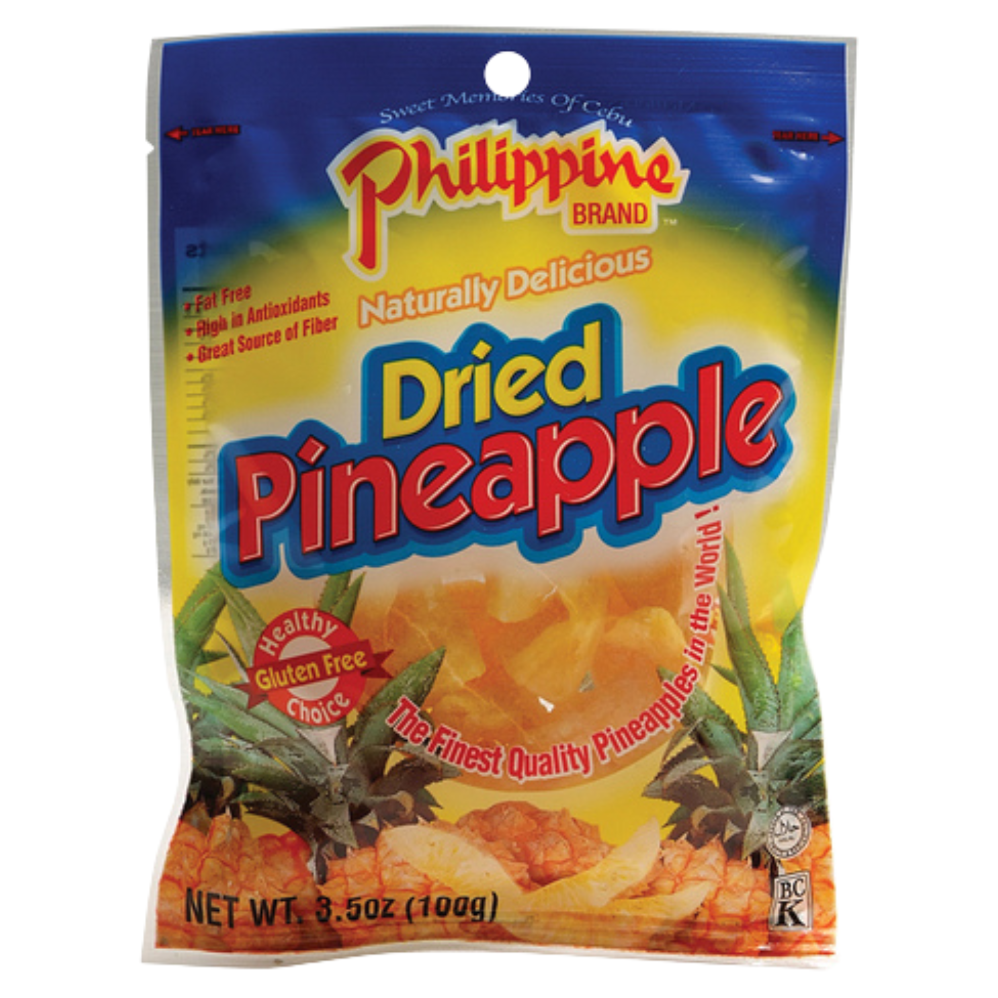 Philippine Brand Getrocknete Ananas 100g (8er-Pack)