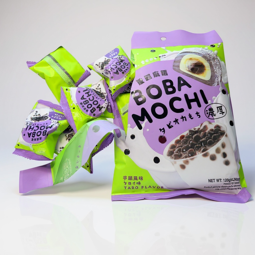 Yuki & Love Mochi Boba Taro 120g (5er-Pack)