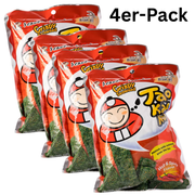 Tao Kae Noi Crispy Seaweed Snack Hot&Spicy 32g (4er-Pack)