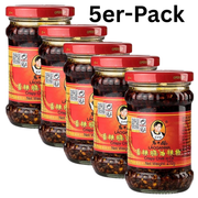 LAO GAN MA Crispy Chili in Öl 210g (5er-Pack)
