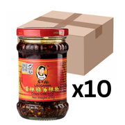 LAO GAN MA Erdnüsse in Chiliöl 275g (10er-Pack)