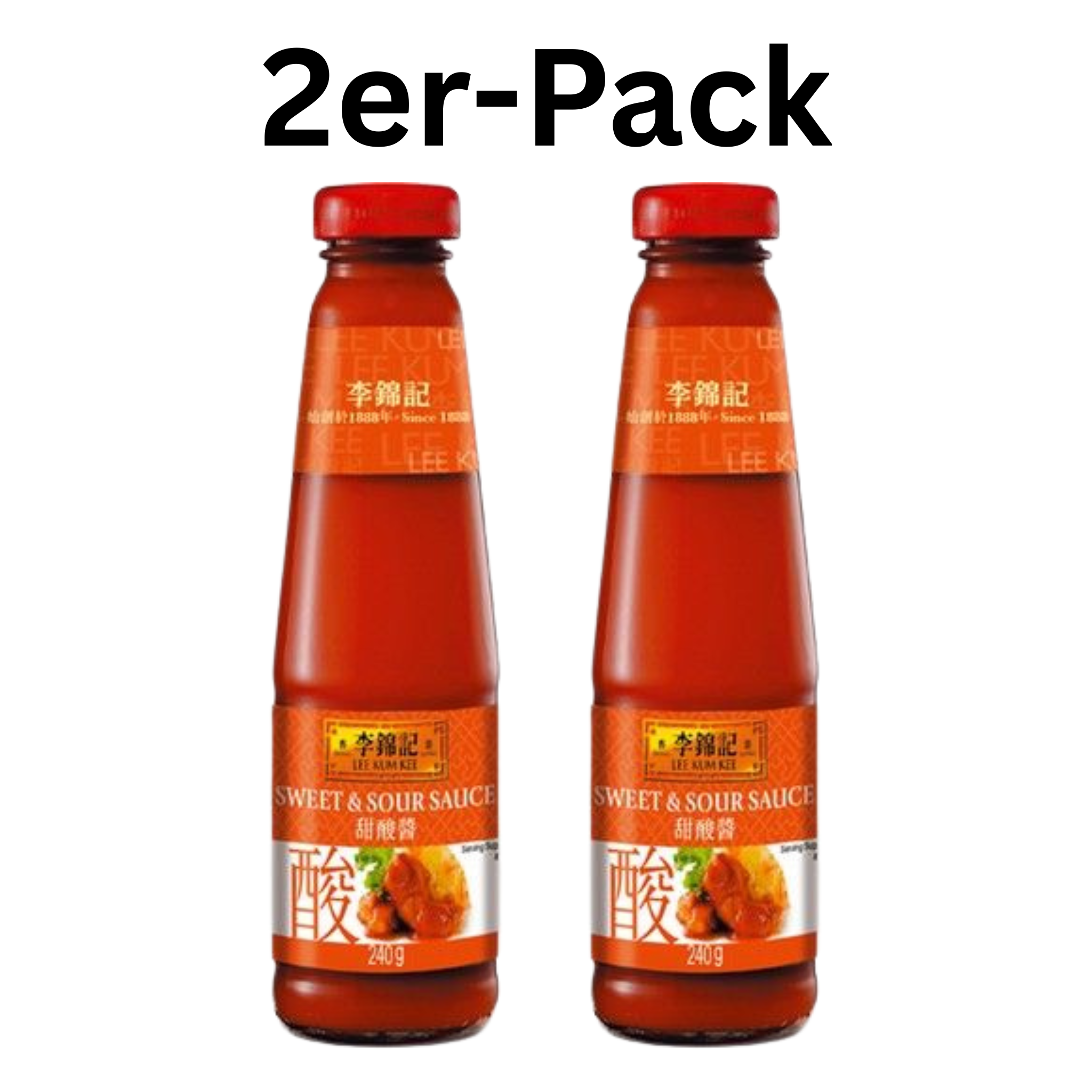 Lee Kum Kee Süß-Saure Sauce 240g (2er-Pack)
