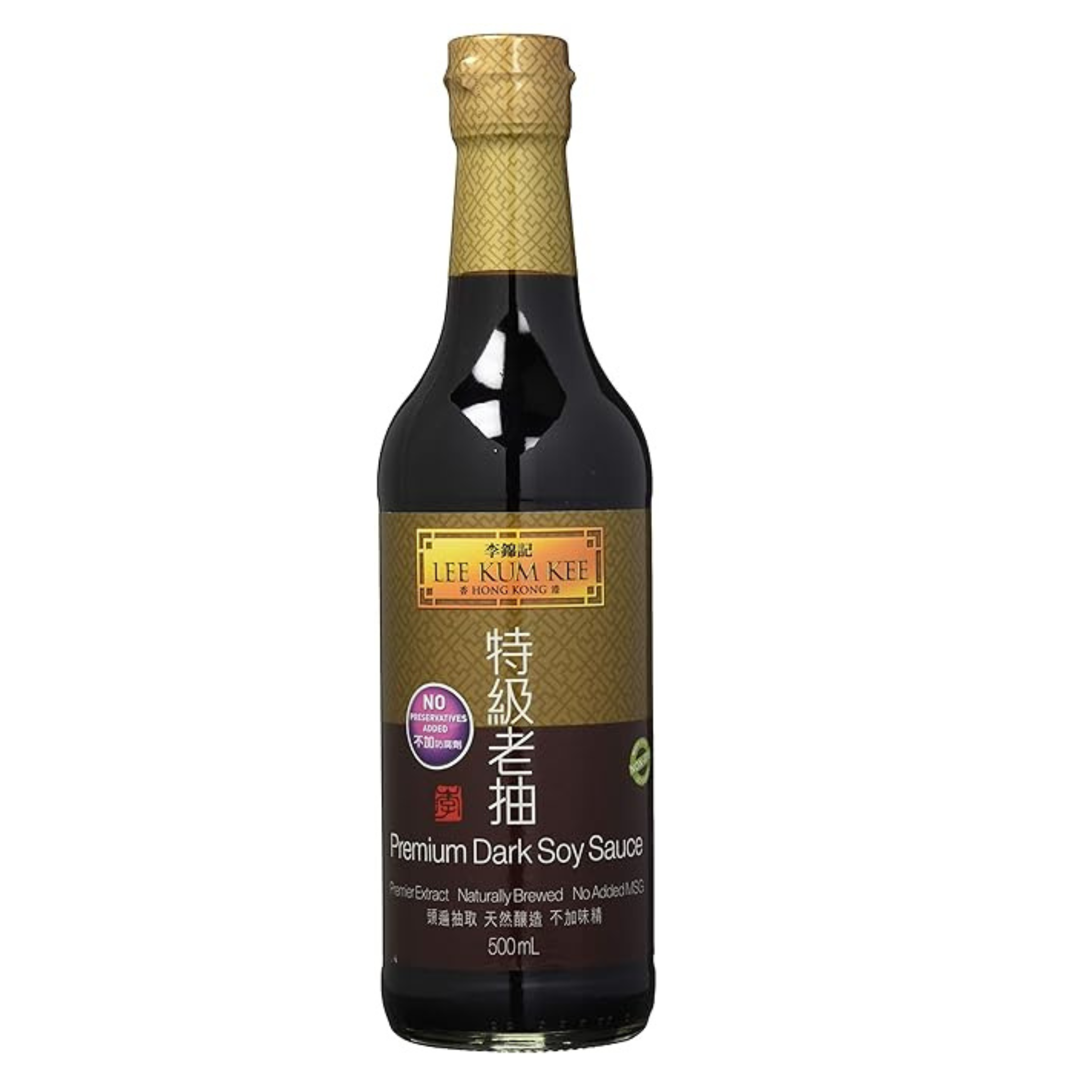 Lee Kum Kee Sojasauce Dunkel Premium 500ml (3er-Pack)