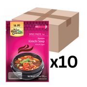 Asian Home Gourmet Koreanische Kimchi Suppenpaste 50g (10er-Pack)