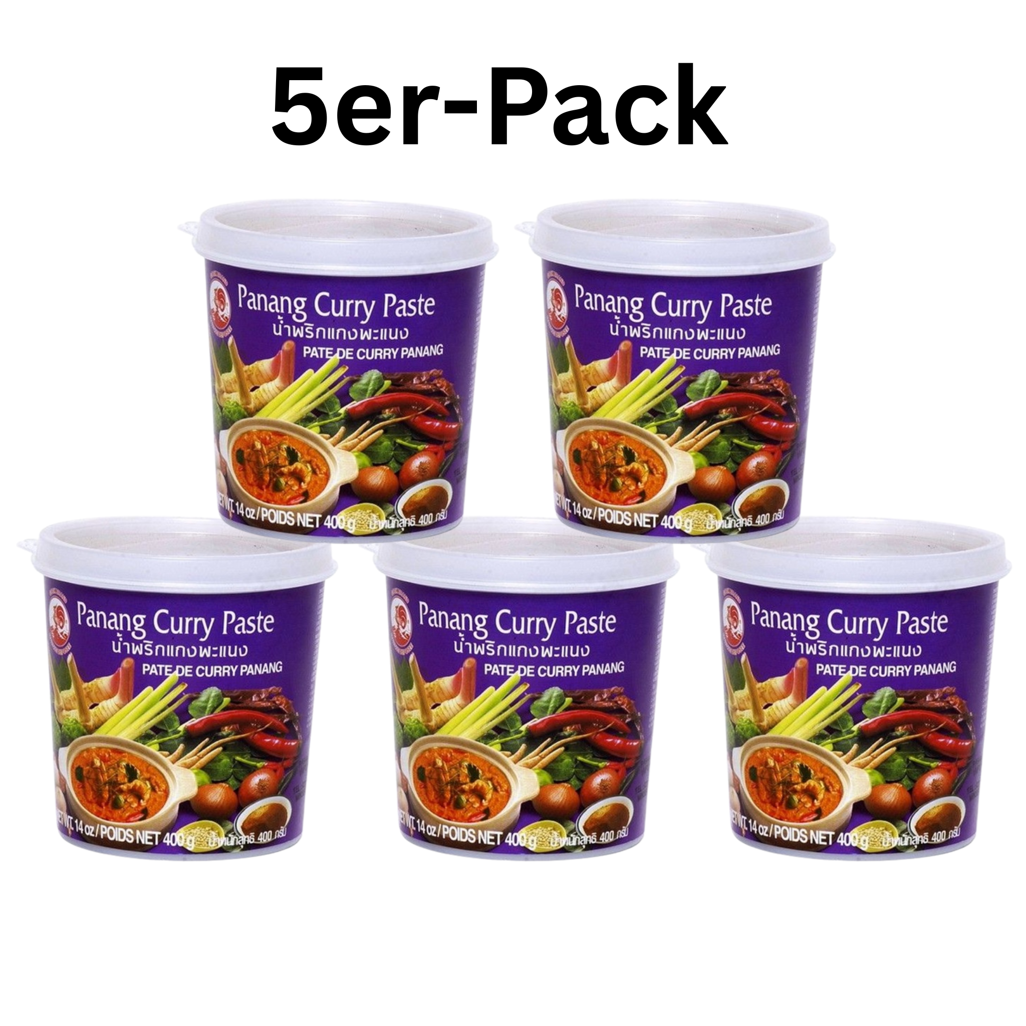 COCK Panang Currypaste 400g (5er-Pack)