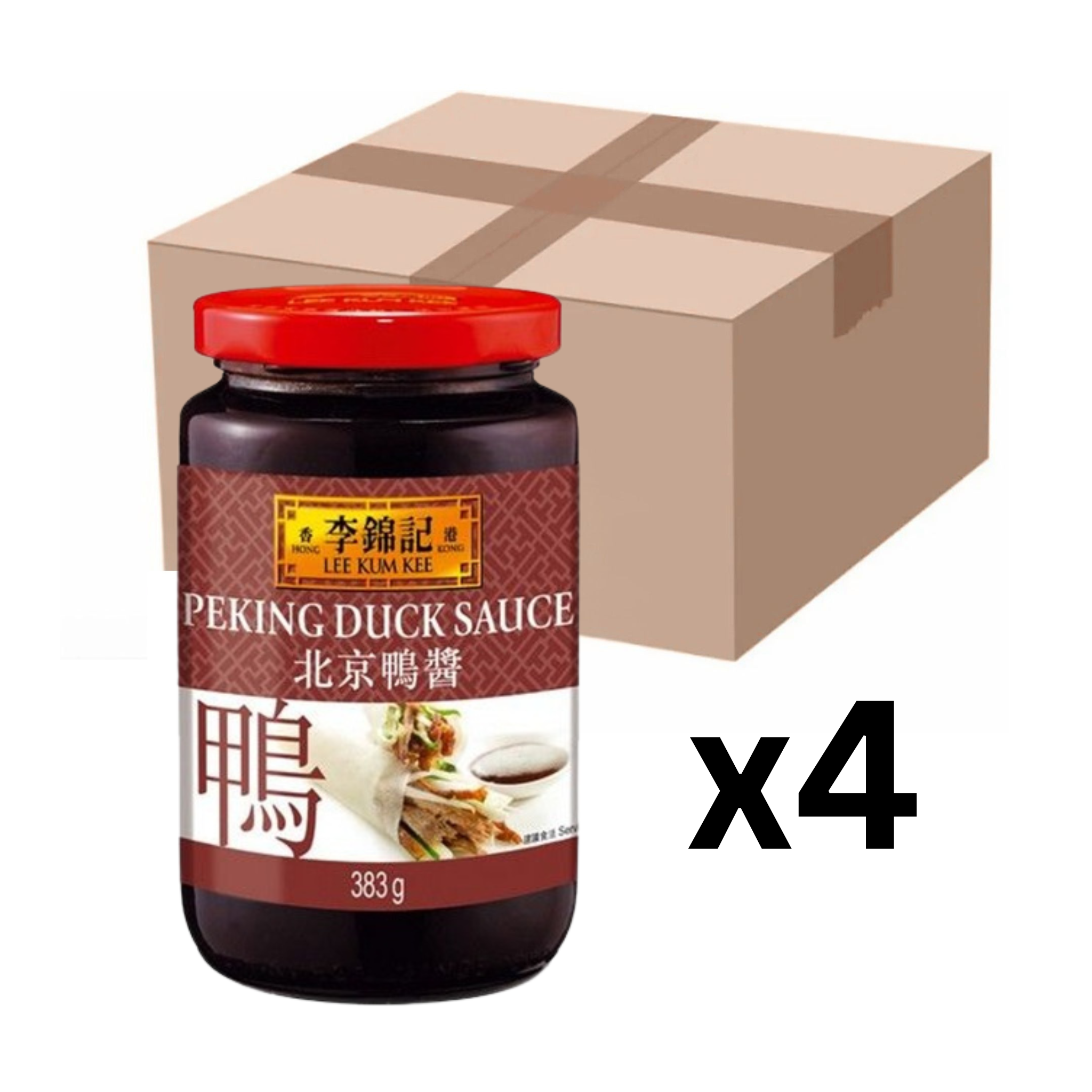 Lee Kum Kee Sauce für Pekingente 383g (4er-Pack)