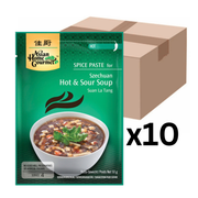Asian Home Gourmet Würzpaste für Sauer-Scharf Suppe 50g (10er-Pack)