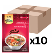 Asian Home Gourmet Thai Tom Yum Suppenpaste 50g (10er-Pack)