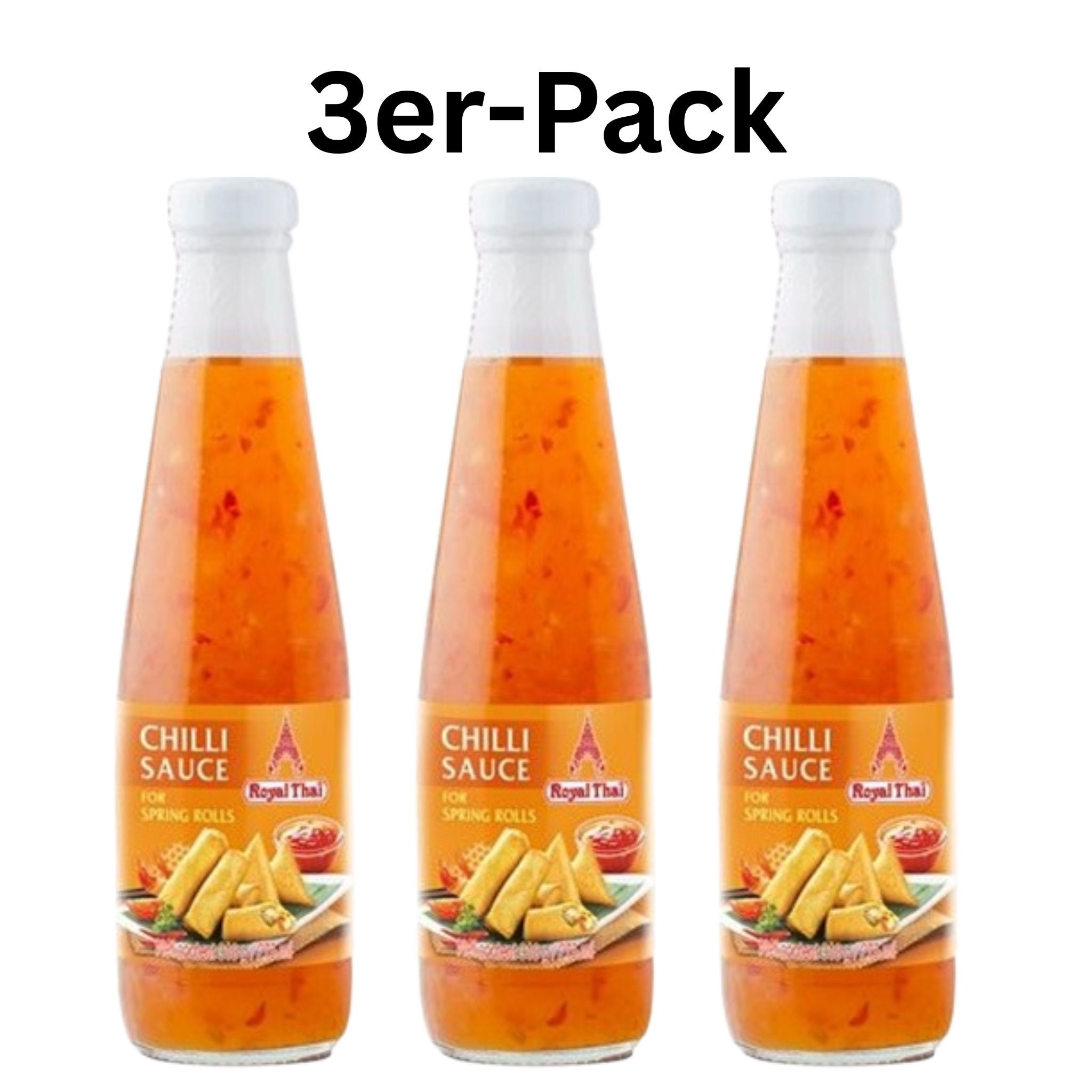 Royal Thai Sweet Chilli Sauce für Frühlingsrollen 275ml (3er-Pack)