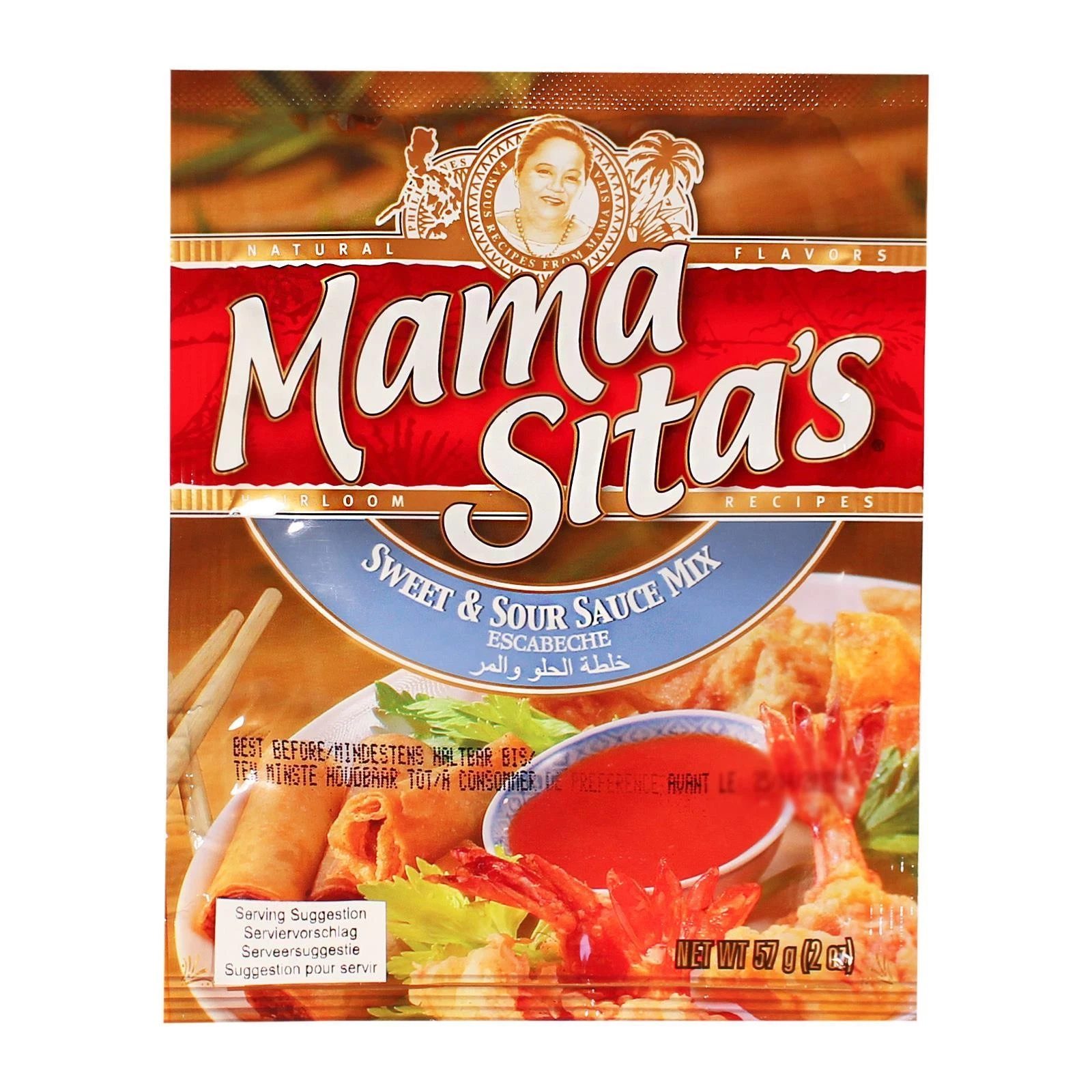 Mama Sita's Süß-Sauer Saucenmix 57g (10er-Pack)
