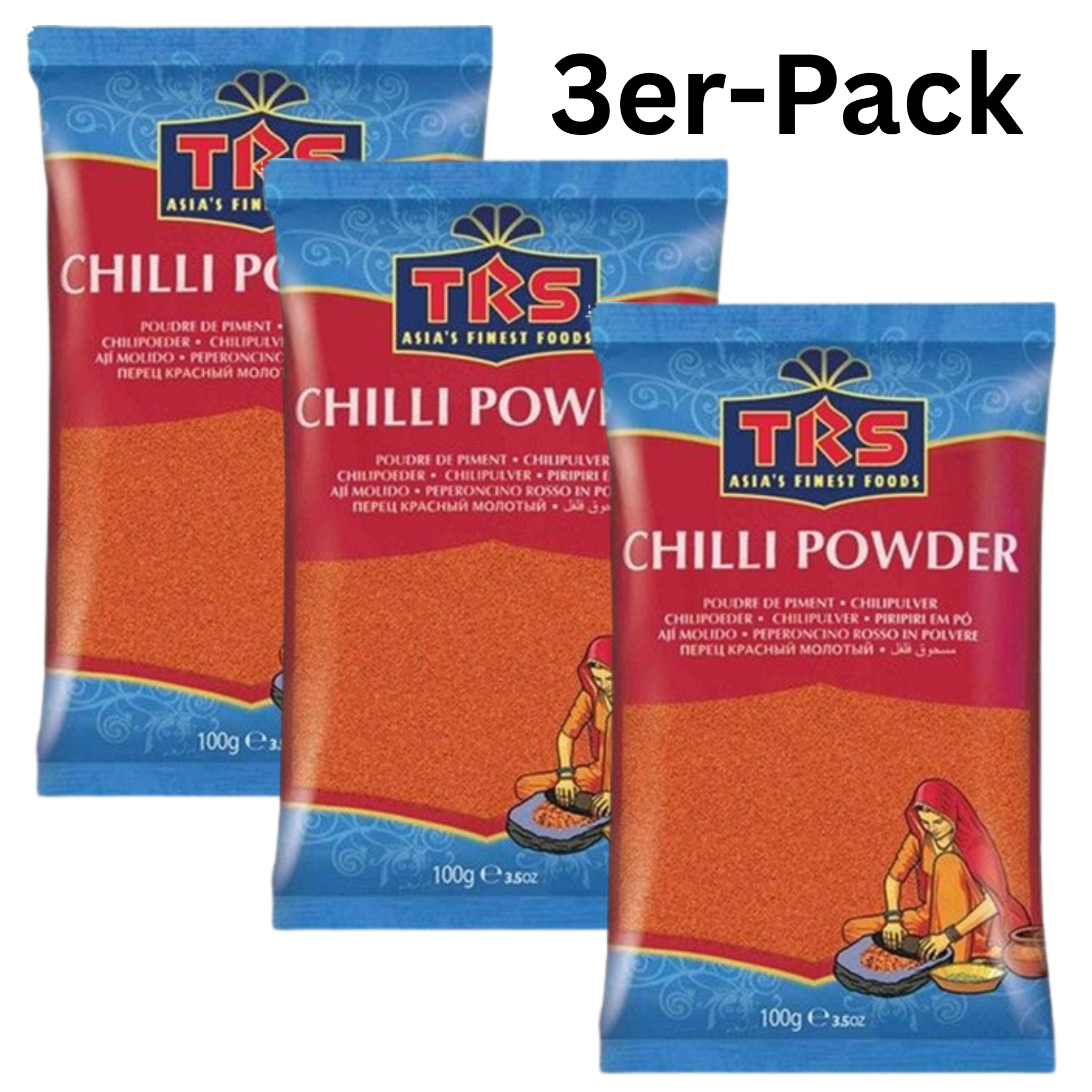 TRS Chilipulver 100g (3er-Pack)
