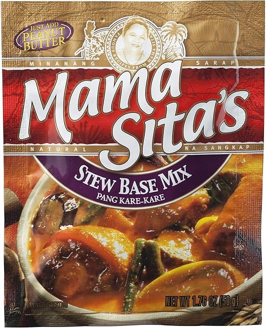 Mama Sita's Kare-Kare Stew Base Mix Würzmischung 50g (10er-Pack)