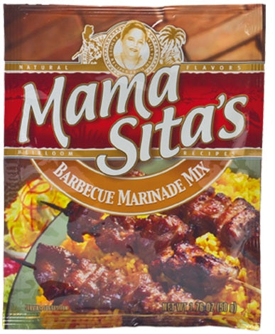Mama Sita's BBQ Barbecue Marinade Mix 50g (10er-Pack)