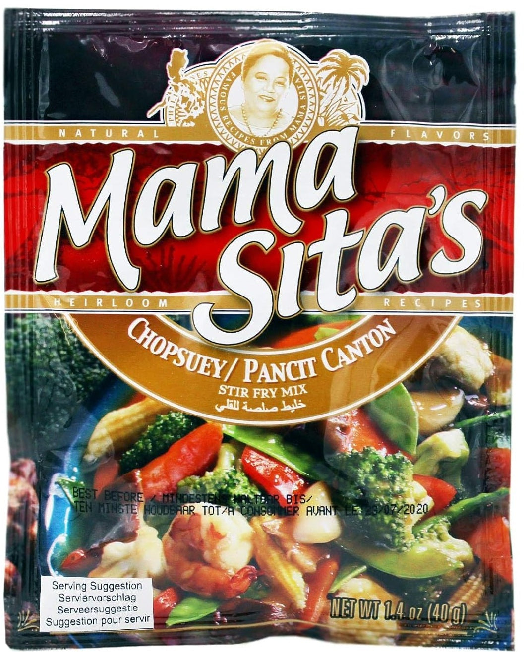 Mama Sita's Würzmischung Chop Suey & Pancit Canton 40g (10er-Pack)