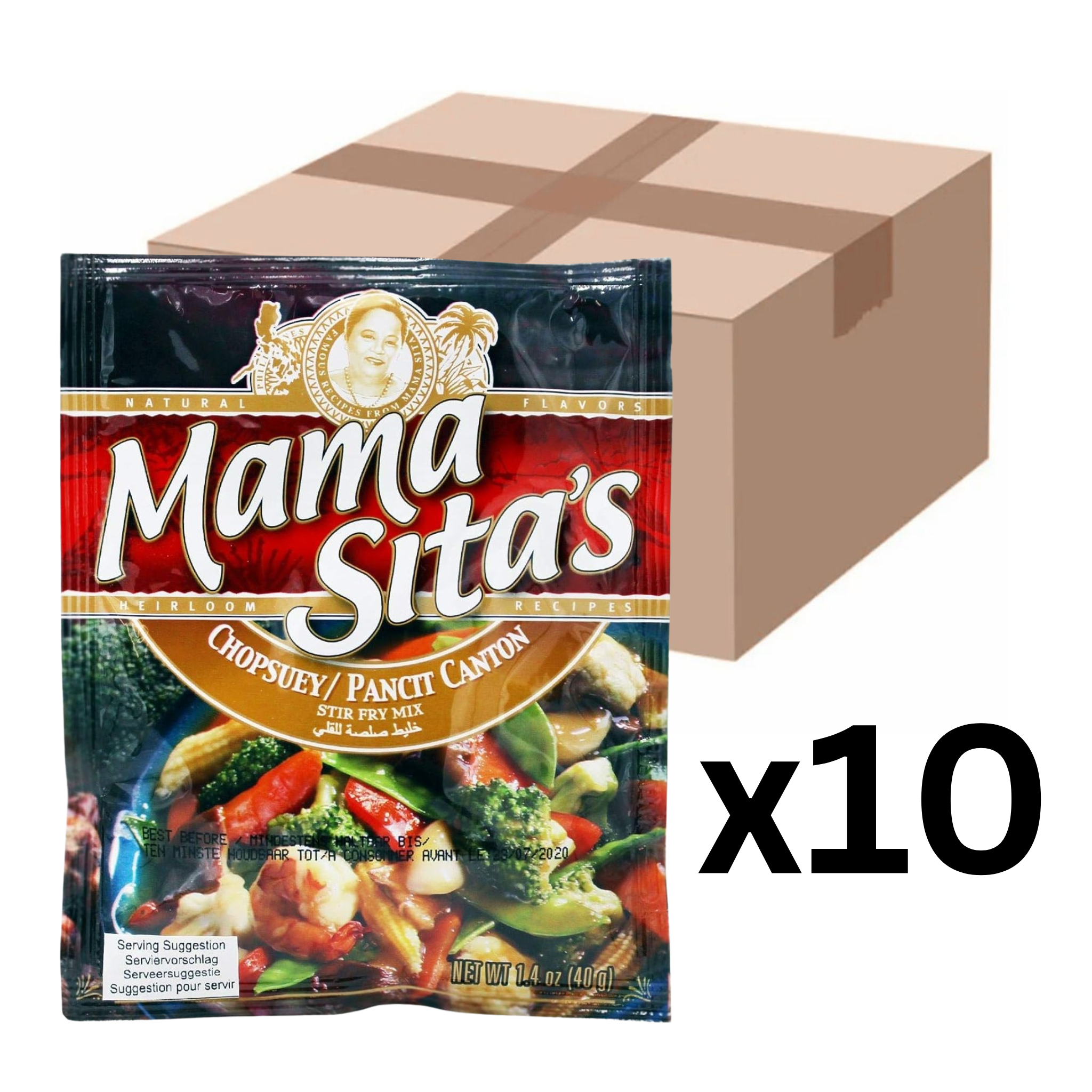 Mama Sita's Würzmischung Chop Suey & Pancit Canton 40g (10er-Pack)