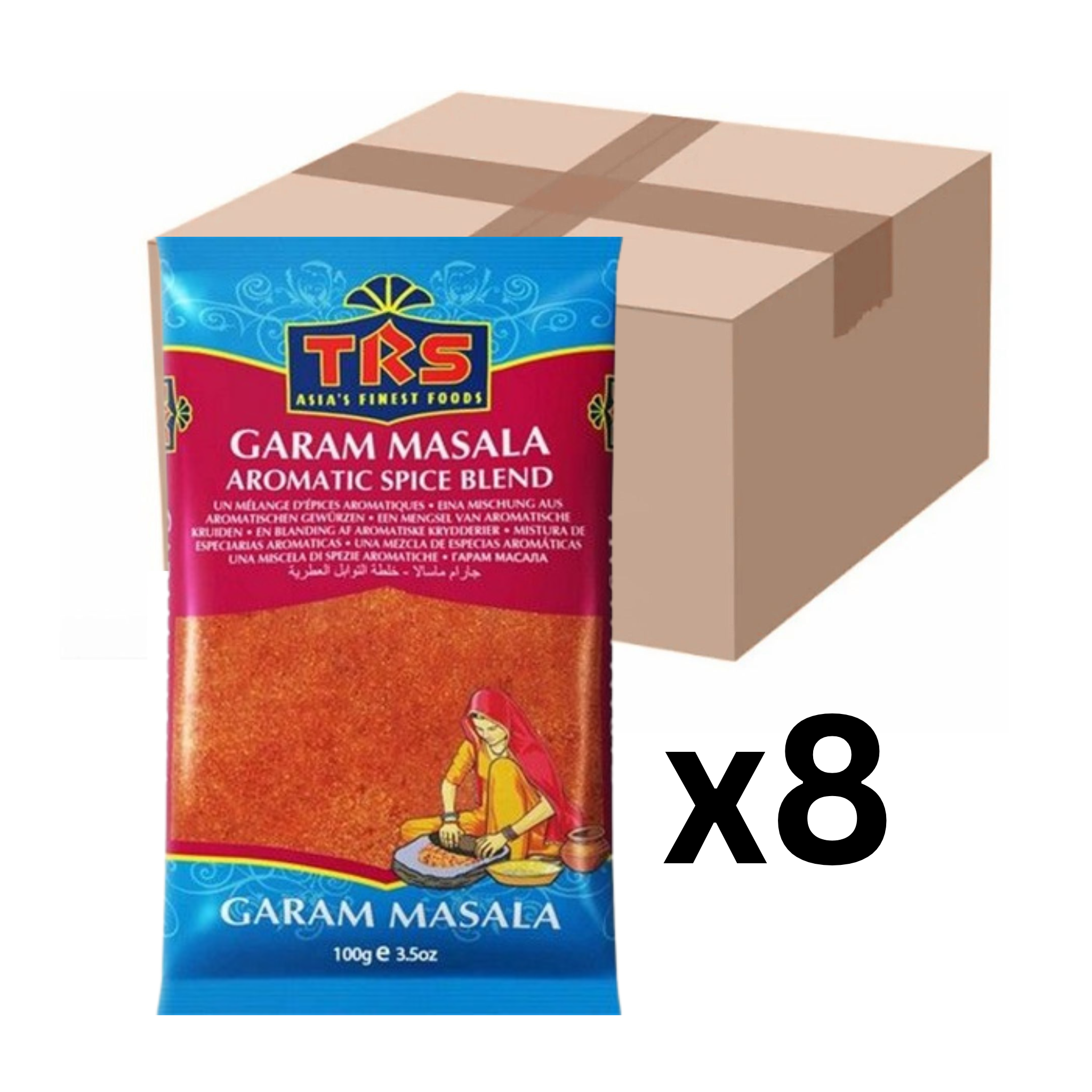 TRS Garam Masala 100g (8er-Pack)