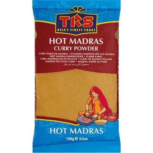 TRS Currypulver scharf Hot Madras 100g (5er-Pack)