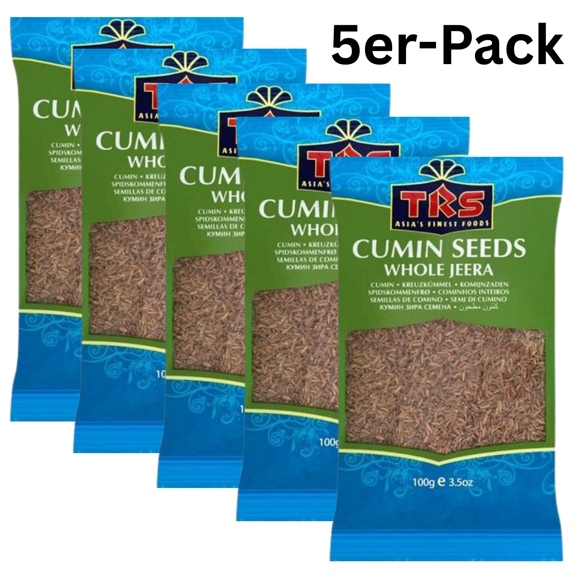 TRS Kreuzkümmel Ganz (Jeera) 100g (5er-Pack)