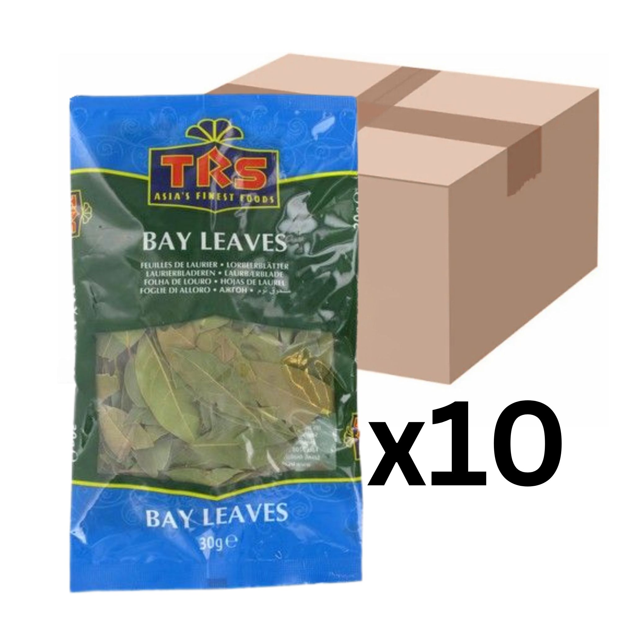 TRS Lorbeerblätter Bay Leaves 30g (10er-Pack)