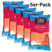 TRS Red Lentils rote Linsen 500g (5er-Pack)