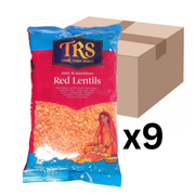 TRS Red Lentils rote Linsen 500g (9er-Pack)