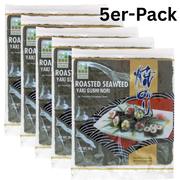 JH Foods Yaki Sushi Nori Gold Gerösteter Seetang 28g (5er-Pack)