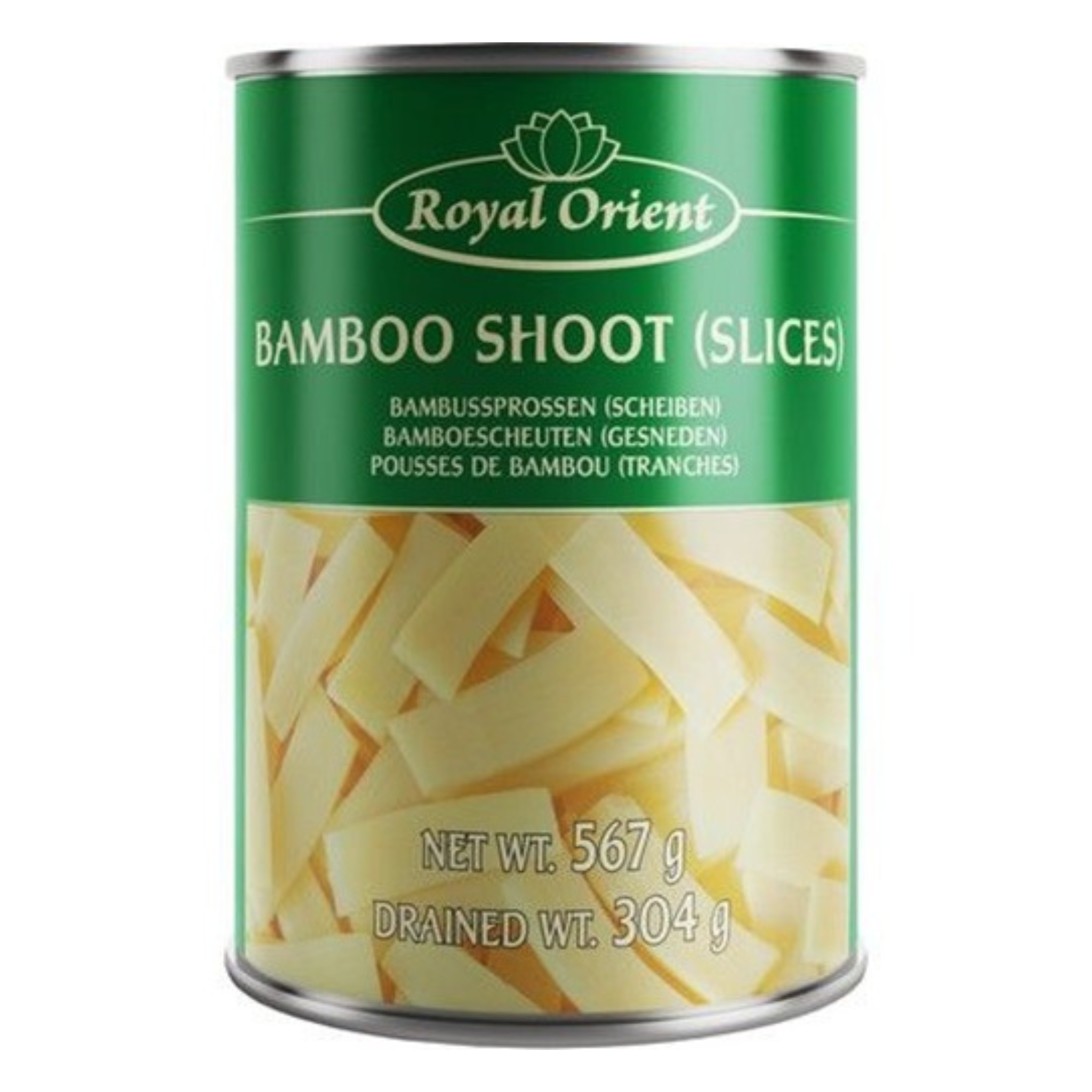Royal Orient Bambussprossen Scheiben 567g (4er-Pack)