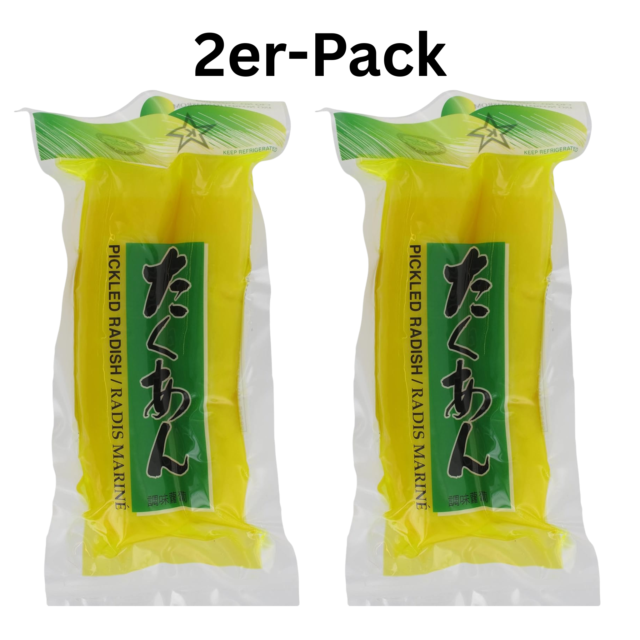 Lv Zheng Food Eingelegter Rettich Halbiert 350g (2er-Pack)