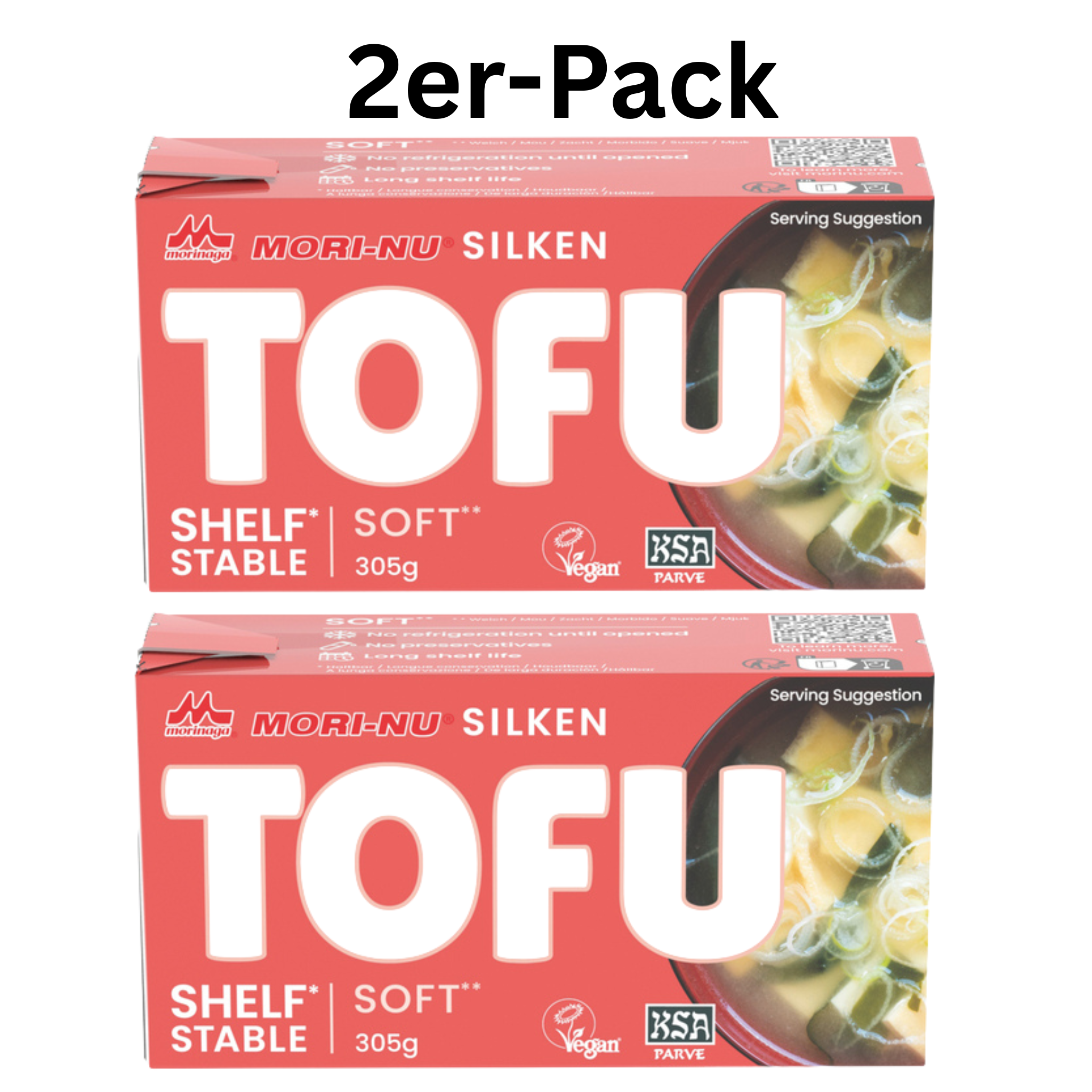 Mori-Nu Silken Tofu Soft 305g (2er-Pack)