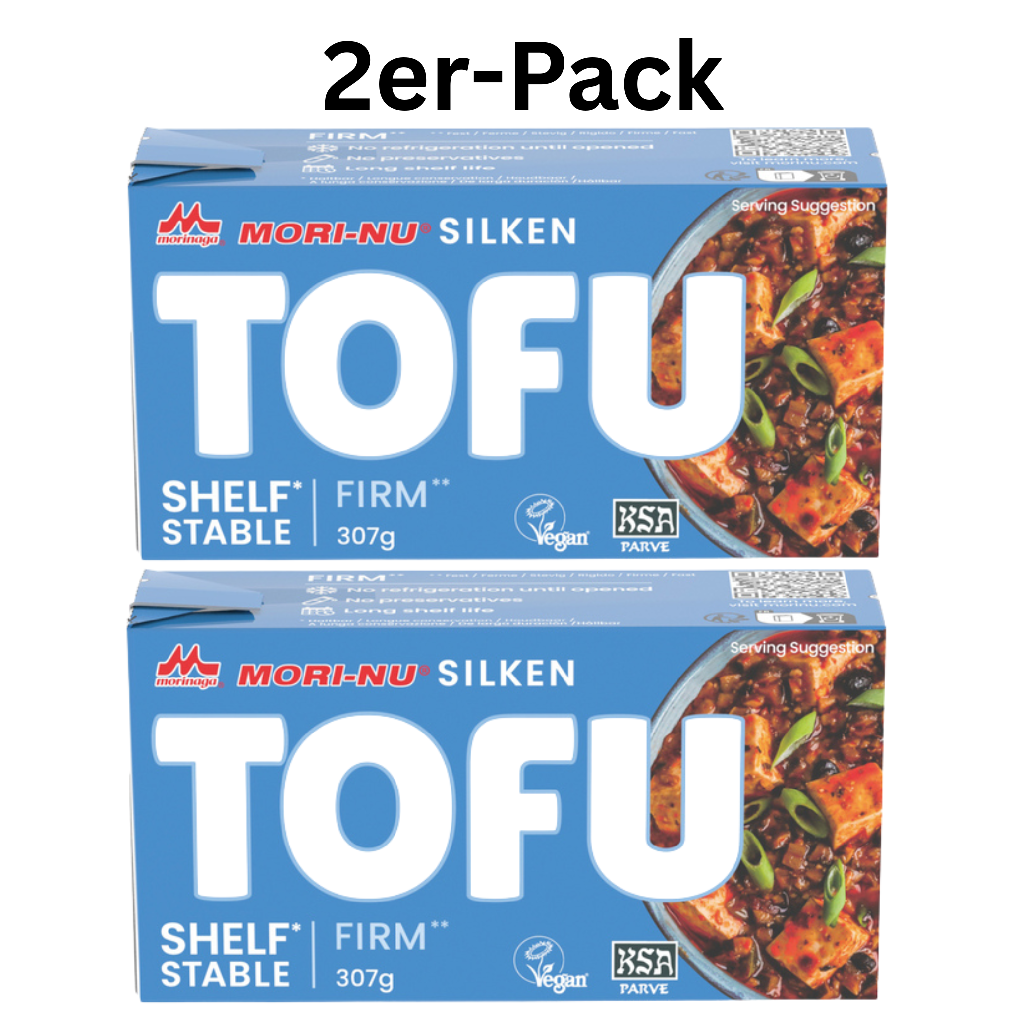 Mori-Nu Silken Tofu Fest 307g (2er-Pack)