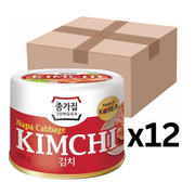 Jongga Napa Cabbage Kimchi Chinakohl 160g (12er-Pack)