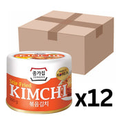 Jongga Stir-Fried Napa Cabbage Kimchi 160g (12er-Pack)
