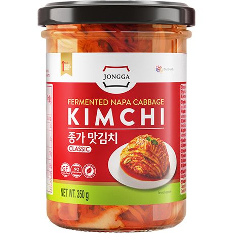 Jongga Mat Kimchi Napa Cabbage Chinakohl 350g