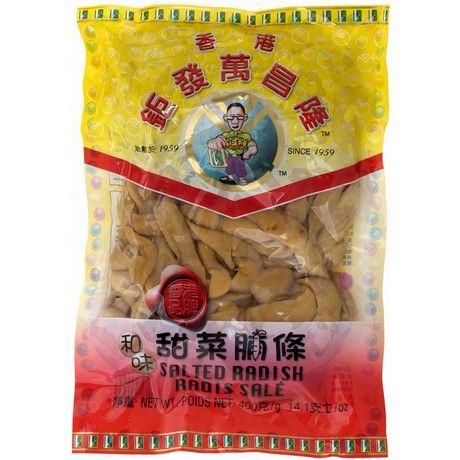 Man Chong Loong Gesalzener Rettich 400g (6er-Pack)
