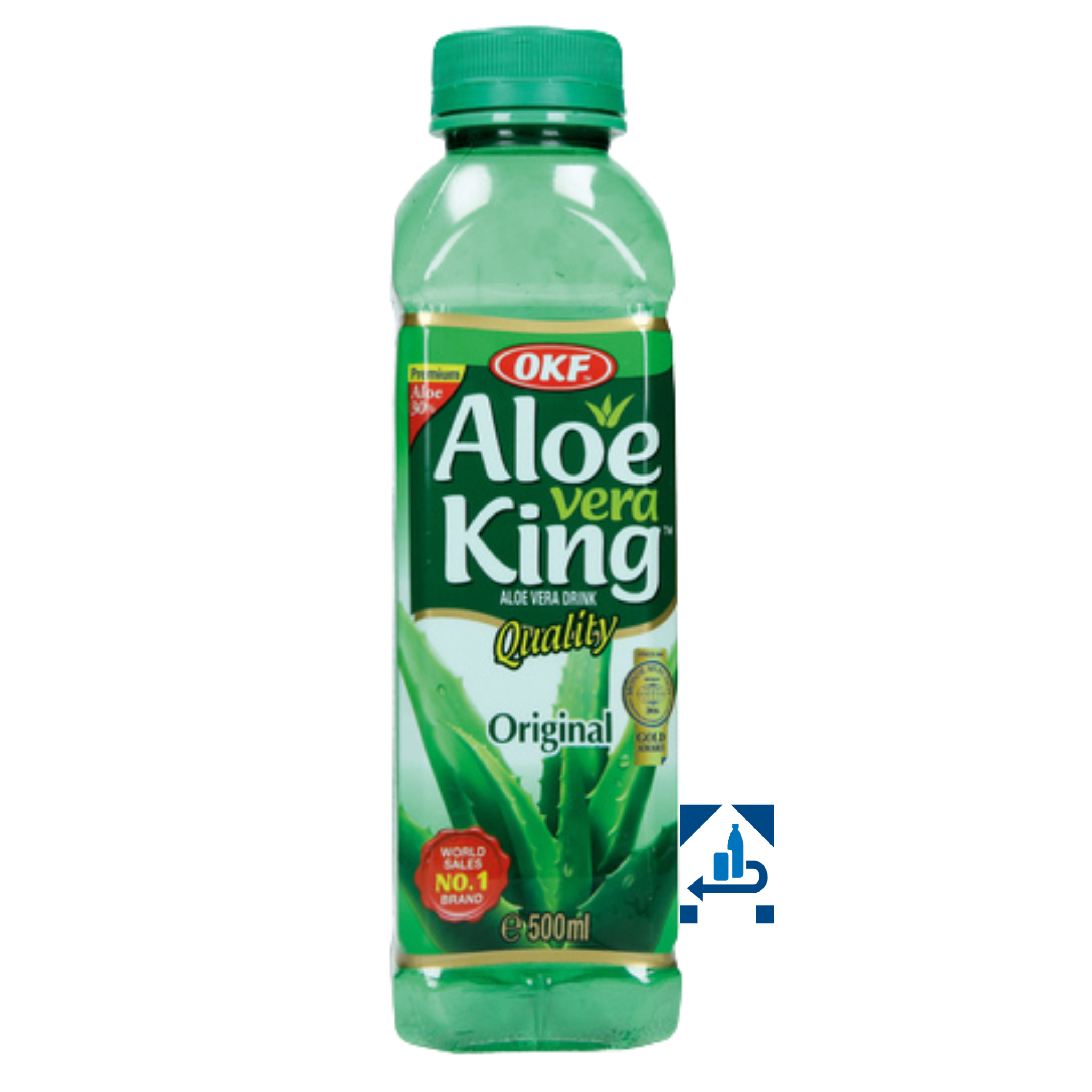 OKF Aloe Vera Getränk Original 500ml (16er-Pack)