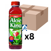 OKF Aloe Vera Getränk Erdbeer 500ml (8er-Pack)