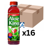 OKF Aloe Vera Getränk Erdbeer 500ml (16er-Pack)
