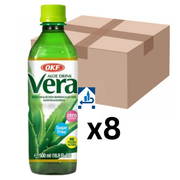 OKF Aloe Vera Getränk Original ohne Zucker 500ml (8er-Pack)