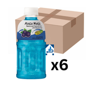 Mogu Mogu Johannisbeer Getränk mit Nata de Coco 320ml (6er-Pack)
