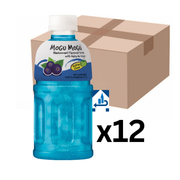 Mogu Mogu Johannisbeer Getränk mit Nata de Coco 320ml (12er-Pack)
