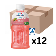 Mogu Mogu Guave Getränk mit Nata de Coco 320ml (12er-Pack)