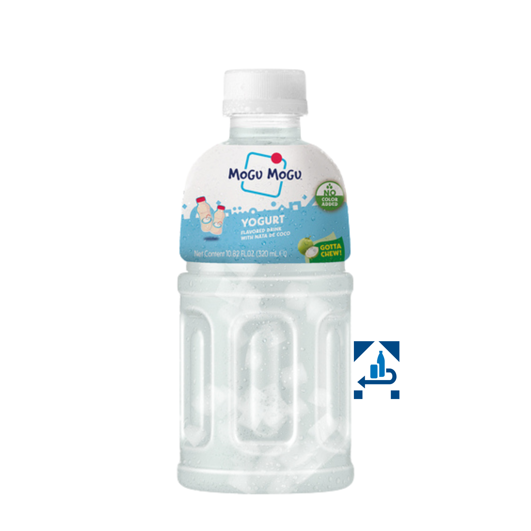 Mogu Mogu Joghurt Getränk mit Nata de Coco 320ml (6er-Pack)