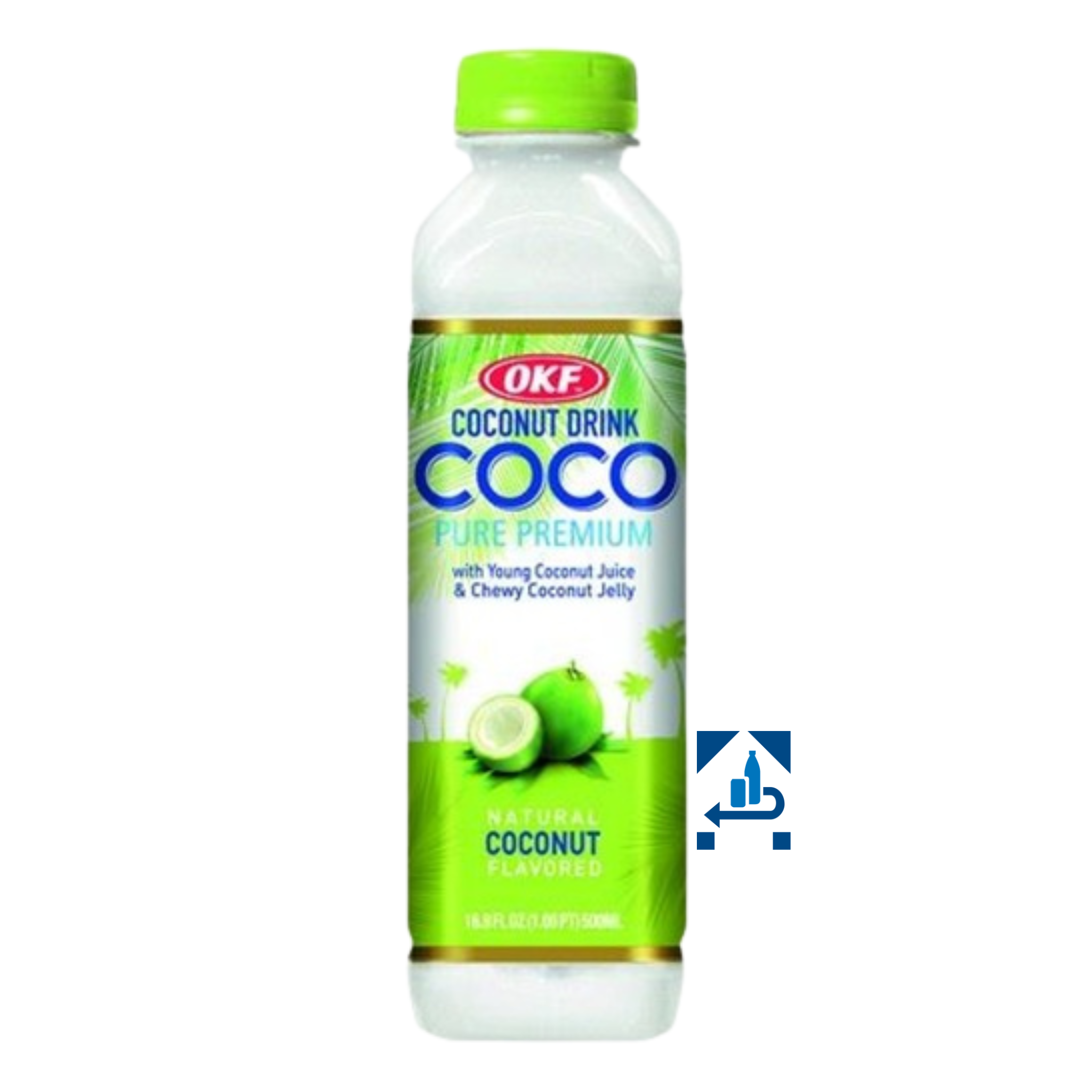 OKF Coco Kokosnuss Getränk 500ml (16er-Pack)