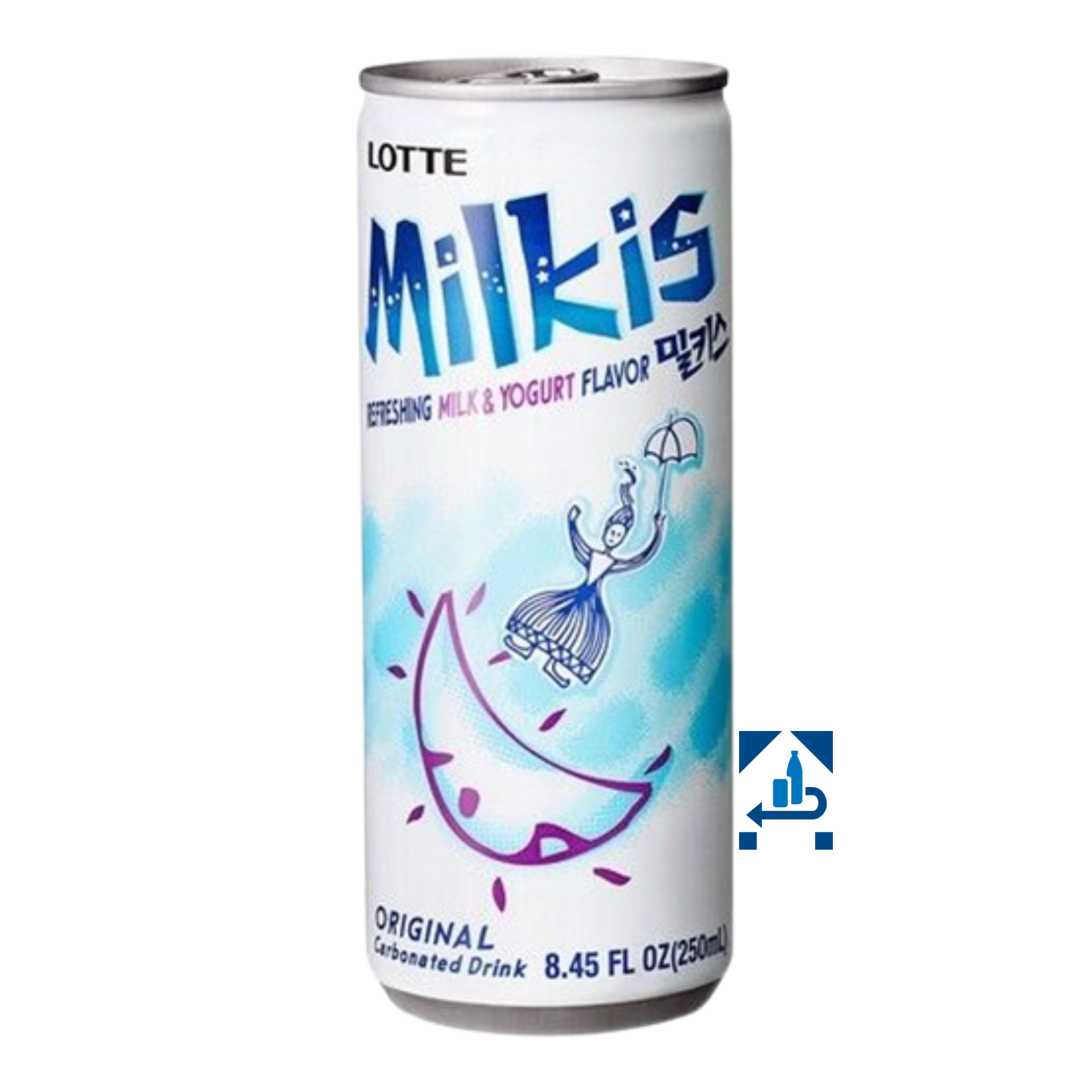 Lotte Milkis Original Milchgetränk 250ml (10er-Pack)