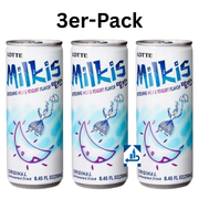 Lotte Milkis Original Milchgetränk 250ml (3er-Pack)